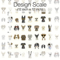 Dog Days Premium Peel + Stick Wallpaper Peel and Stick Wallpaper Rifle Paper Co.   