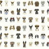 Dog Days Premium Peel + Stick Wallpaper Peel and Stick Wallpaper Rifle Paper Co. Roll Multi White 