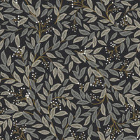 Willowberry Premium Peel + Stick Wallpaper Peel and Stick Wallpaper Rifle Paper Co. Roll Black 