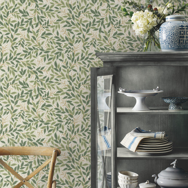 Willowberry Premium Peel + Stick Wallpaper Peel and Stick Wallpaper Rifle Paper Co.   