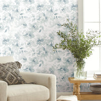 Renewed Floral Premium Peel + Stick Wallpaper Peel and Stick Wallpaper York Wallcoverings   