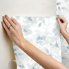 Renewed Floral Premium Peel + Stick Wallpaper Peel and Stick Wallpaper York Wallcoverings   