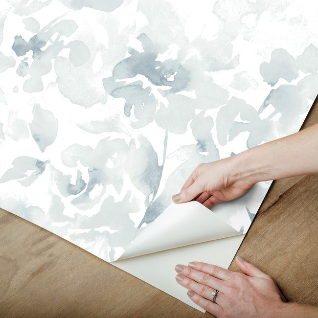 Renewed Floral Premium Peel + Stick Wallpaper Peel and Stick Wallpaper York Wallcoverings   
