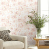 Renewed Floral Premium Peel + Stick Wallpaper Peel and Stick Wallpaper York Wallcoverings   