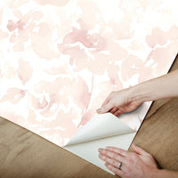 Renewed Floral Premium Peel + Stick Wallpaper Peel and Stick Wallpaper York Wallcoverings   