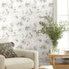 Renewed Floral Premium Peel + Stick Wallpaper Peel and Stick Wallpaper York Wallcoverings   