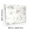 Renewed Floral Premium Peel + Stick Wallpaper Peel and Stick Wallpaper York Wallcoverings   