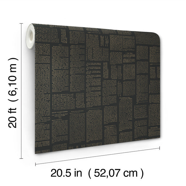 Crafted Editorial Premium Peel + Stick Wallpaper Peel and Stick Wallpaper York Wallcoverings   