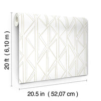 Sideways Sketch Premium Peel + Stick Wallpaper Peel and Stick Wallpaper York Wallcoverings   