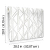 Sideways Sketch Premium Peel + Stick Wallpaper Peel and Stick Wallpaper York Wallcoverings   