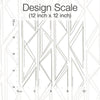 Sideways Sketch Premium Peel + Stick Wallpaper Peel and Stick Wallpaper York Wallcoverings   