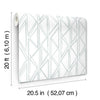 Sideways Sketch Premium Peel + Stick Wallpaper Peel and Stick Wallpaper York Wallcoverings   