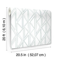 Sideways Sketch Premium Peel + Stick Wallpaper Peel and Stick Wallpaper York Wallcoverings   