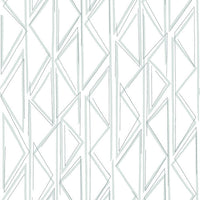 Sideways Sketch Premium Peel + Stick Wallpaper Peel and Stick Wallpaper York Wallcoverings Roll Blue 