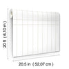 Linear Gridwork Premium Peel + Stick Wallpaper Peel and Stick Wallpaper York Wallcoverings   