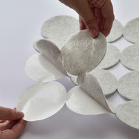 Modern Circles Acoustical Peel + Stick Tiles Acoustical Peel + Stick Tiles QuietWall   