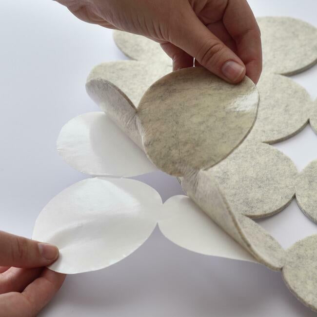 Modern Circles Acoustical Peel + Stick Tiles Acoustical Peel + Stick Tiles QuietWall   