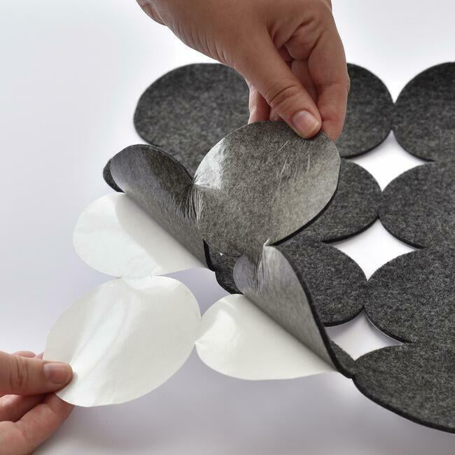 Modern Circles Acoustical Peel + Stick Tiles Acoustical Peel + Stick Tiles QuietWall   