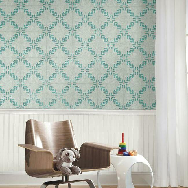 Botanical Trellis Acoustical Peel + Stick Tiles Acoustical Peel + Stick Tiles QuietWall   