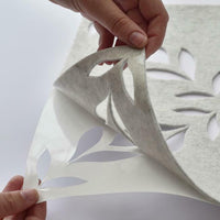 Botanical Trellis Acoustical Peel + Stick Tiles Acoustical Peel + Stick Tiles QuietWall   