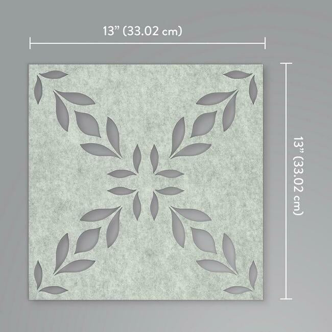Botanical Trellis Acoustical Peel + Stick Tiles Acoustical Peel + Stick Tiles QuietWall   