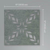 Botanical Trellis Acoustical Peel + Stick Tiles Acoustical Peel + Stick Tiles QuietWall   