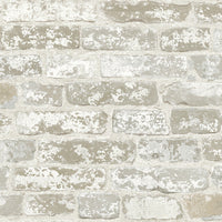 Brick Alley Wallpaper Wallpaper York Double Roll Ash 