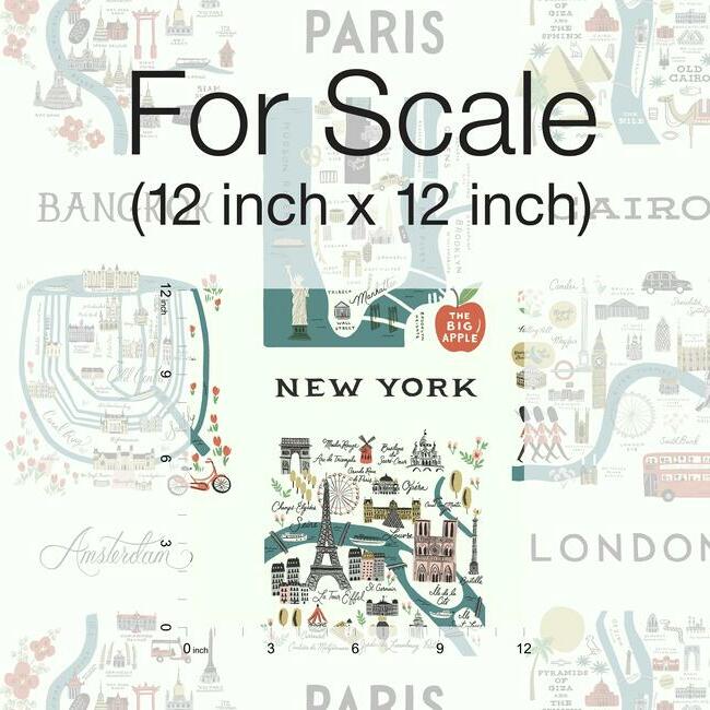 City Maps Wallpaper Wallpaper Rifle Paper Co.   