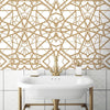 Shattered Geometric Peel and Stick Wallpaper Peel and Stick Wallpaper RoomMates   