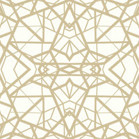 Shattered Geometric Peel and Stick Wallpaper Peel and Stick Wallpaper RoomMates Roll White 