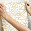 Shattered Geometric Peel and Stick Wallpaper Peel and Stick Wallpaper RoomMates   