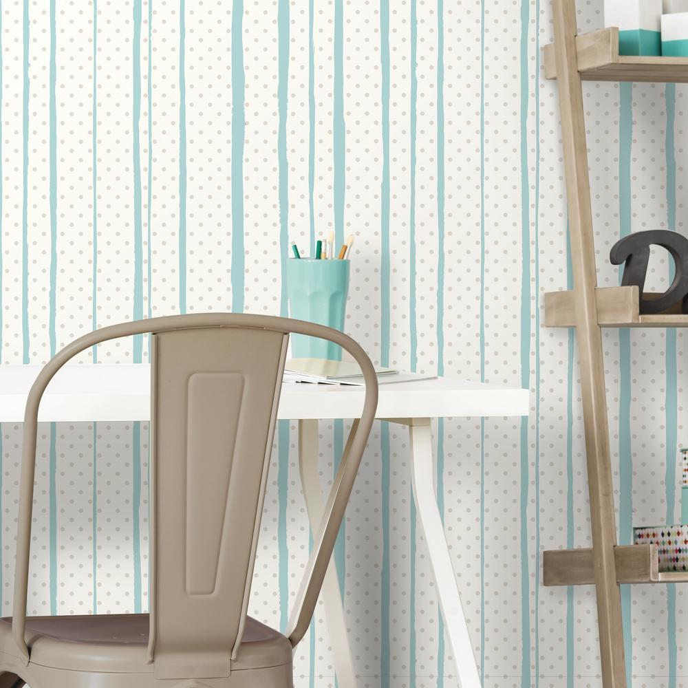 All Mixed Up Peel and Stick Wallpaper Peel and Stick Wallpaper RoomMates   