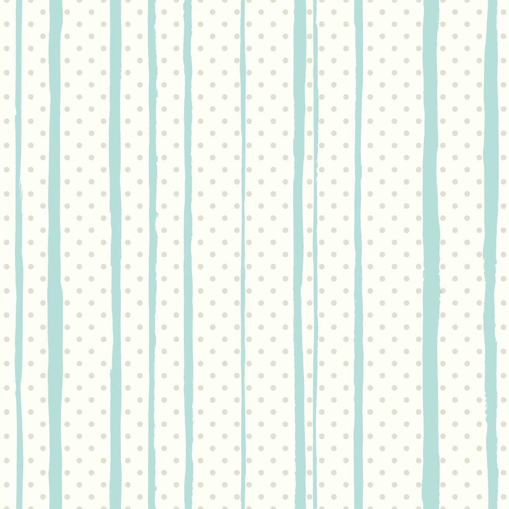 All Mixed Up Peel and Stick Wallpaper Peel and Stick Wallpaper RoomMates Roll Teal 