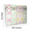 Synchronized Floral Pink Peel and Stick Wallpaper Peel and Stick Wallpaper RoomMates   