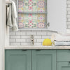 Synchronized Floral Pink Peel and Stick Wallpaper Peel and Stick Wallpaper RoomMates   