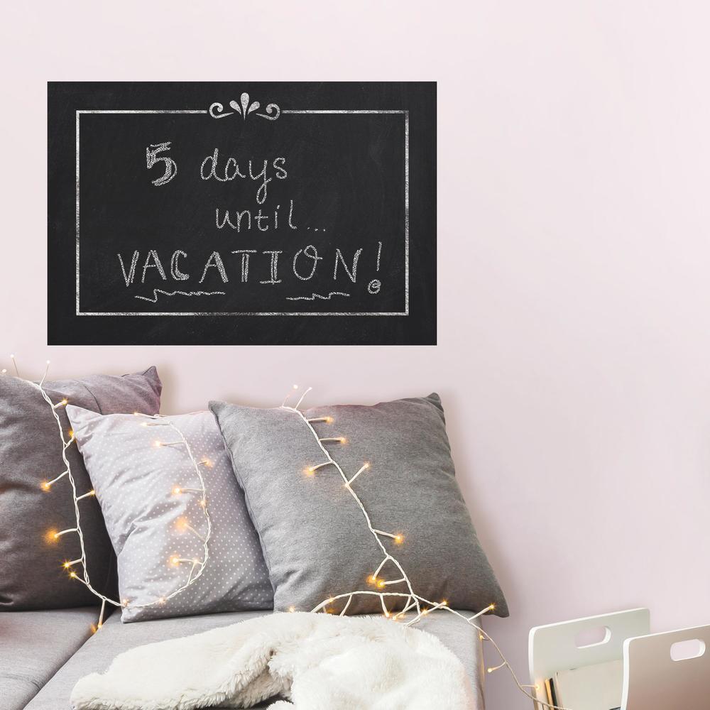 Chalkboard Peel and Stick Wallpaper Peel and Stick Wallpaper RoomMates   