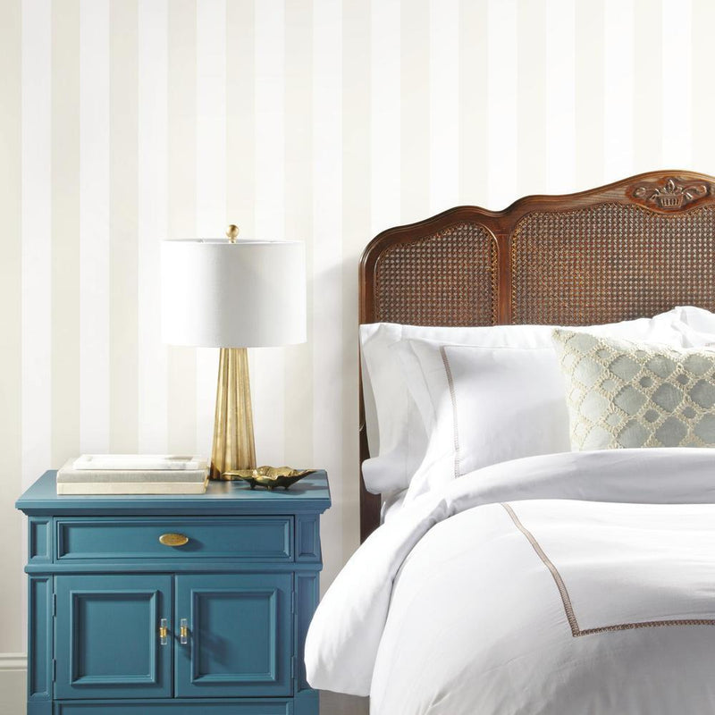 Awning Stripe Peel and Stick Wallpaper Peel and Stick Wallpaper RoomMates   