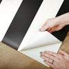 Awning Stripe Peel and Stick Wallpaper Peel and Stick Wallpaper RoomMates   