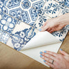 Mediterranean Tile Peel and Stick Wallpaper Peel and Stick Wallpaper RoomMates   