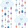 Trolls Clouds Peel and Stick Wallpaper Peel and Stick Wallpaper RoomMates Roll  