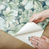 Hydrangea Peel and Stick Wallpaper Peel and Stick Wallpaper RoomMates   