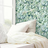 Hydrangea Peel and Stick Wallpaper Peel and Stick Wallpaper RoomMates   