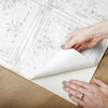 Tin Tile Peel and Stick Wallpaper Peel and Stick Wallpaper RoomMates   