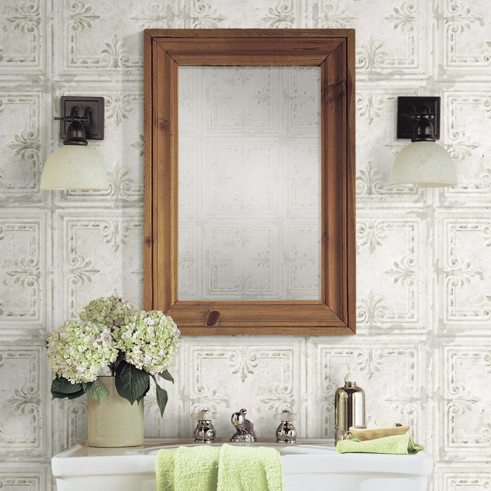 Tin Tile Peel and Stick Wallpaper Peel and Stick Wallpaper RoomMates   