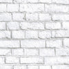 White Brick Peel & Stick Wallpaper Peel and Stick Wallpaper RoomMates Sample  