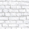 White Brick Peel & Stick Wallpaper Peel and Stick Wallpaper RoomMates Roll  