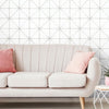 Modern Abstract Peel and Stick Wallpaper Peel and Stick Wallpaper RoomMates   