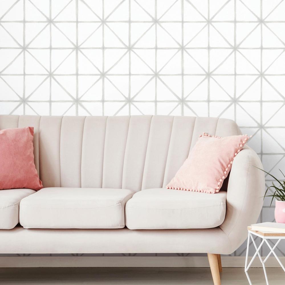 Modern Abstract Peel and Stick Wallpaper Peel and Stick Wallpaper RoomMates   