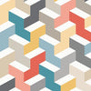 3D Steps Peel and Stick Wallpaper Peel and Stick Wallpaper RoomMates Roll  