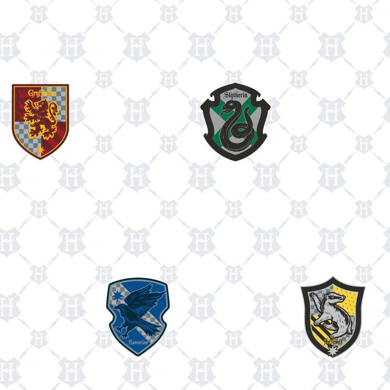 Harry Potter House Crest Peel and Stick Wallpaper Peel and Stick Wallpaper RoomMates Sample  